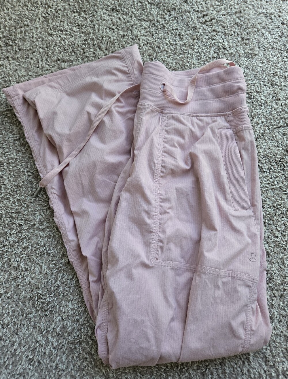 Lululemon pink haze dance studio pants 4